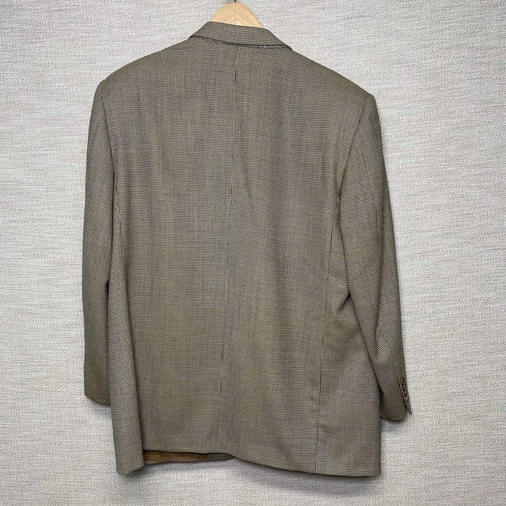 Canali Blazer Sport Coat (44R) 2B0V Textured Micro Check Quiet Luxury Old Money - Picture 3 of 15